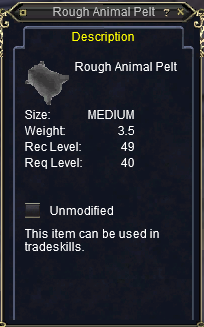 Rough Animal Pelt